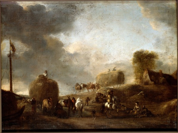 Hay Harvest by Philips Wouwermans